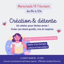 Détente & Création : Art-thérapie