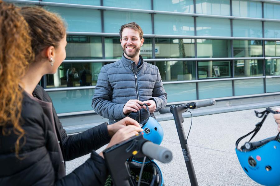 Balade en trottinette à Nice