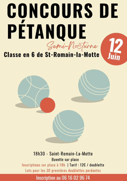 Concours de pétanque_Saint-Romain-la-Motte