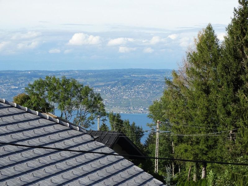 Vue sur le lac Léman