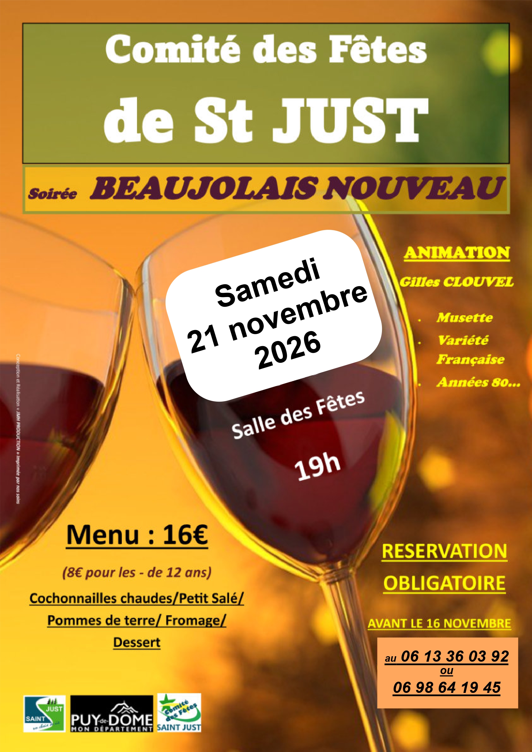 Soirée Beaujolais Nouveau