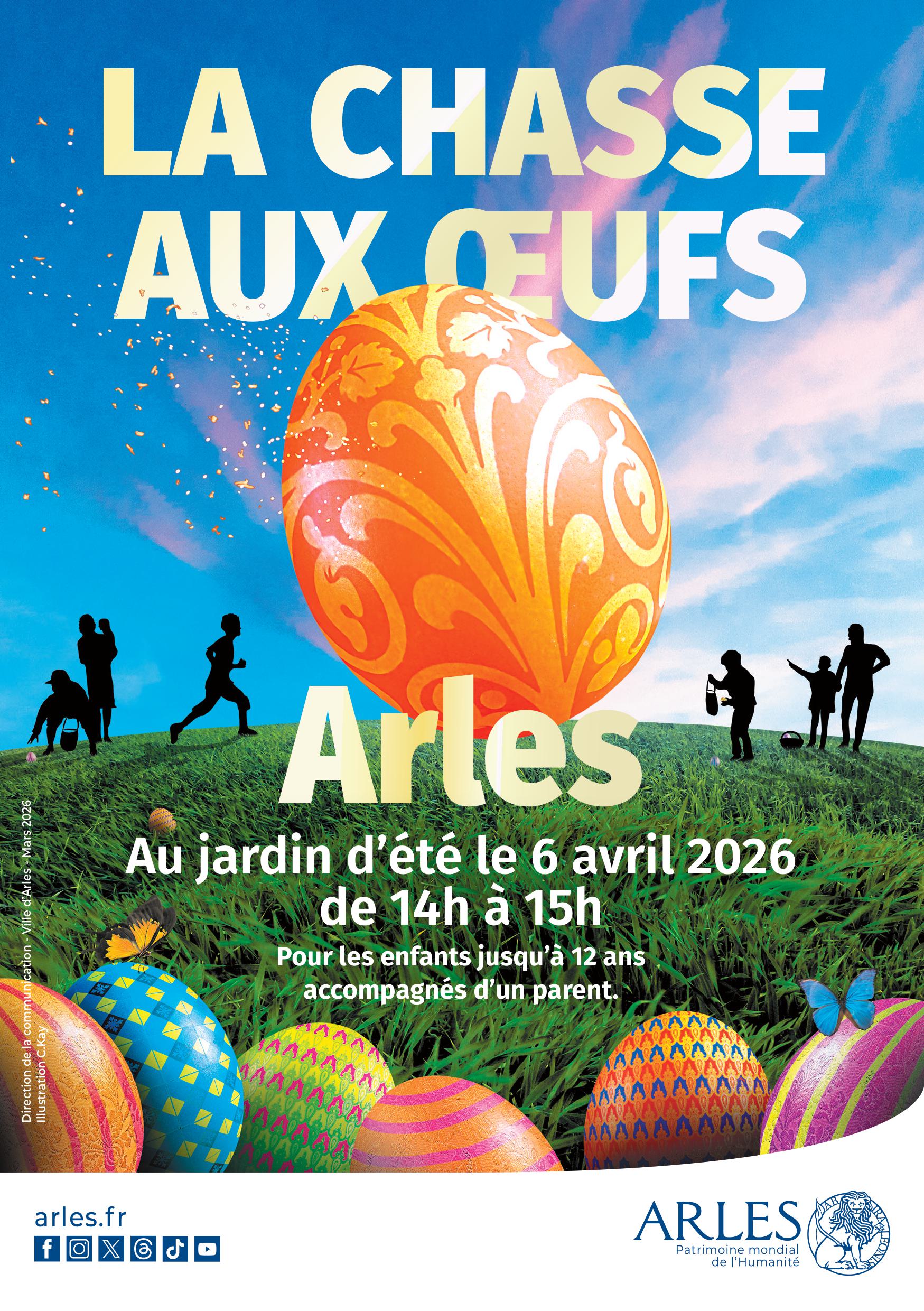 La Chasse aux Oeufs au jardin d&rsquo;été