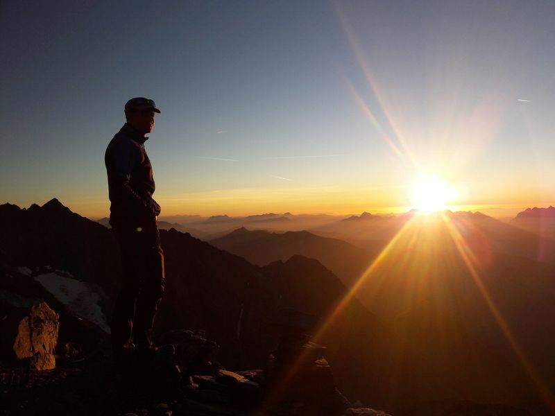 Randonnée bivouac près des étoiles