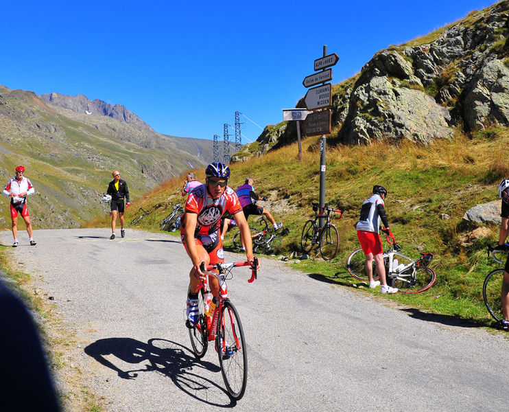 Alpe d'Huez, col de Sarenne et les balcons d'Auris