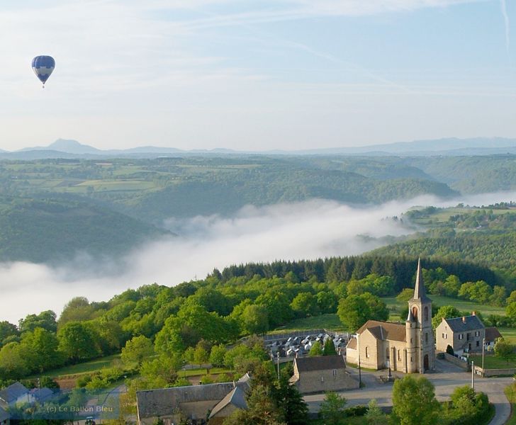 Vol en Montgolfière - Le Ballon Bleu