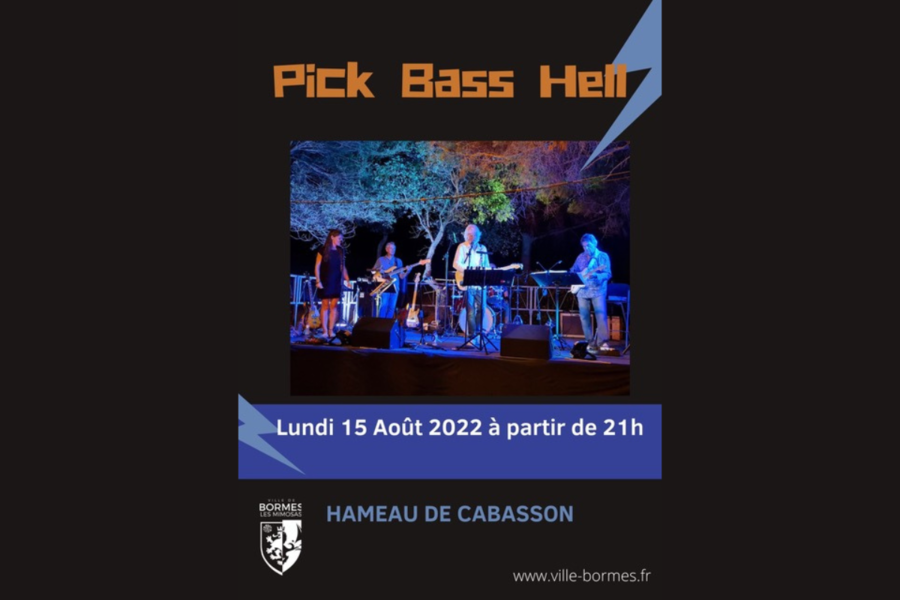 Concert Pick Bass Hell