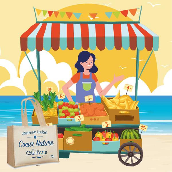 Marché Estival - Villeneuve-Loubet