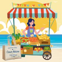 Marché Estival - Villeneuve-Loubet