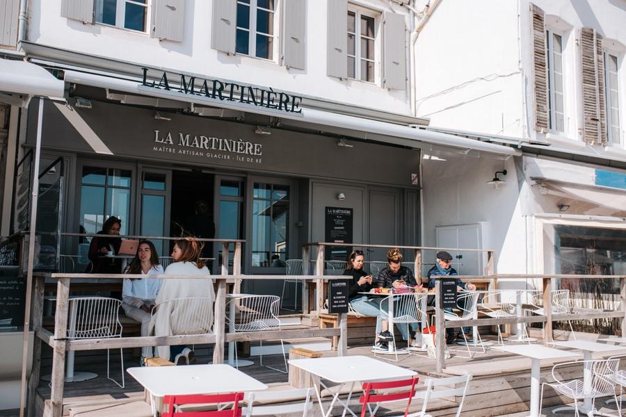 La Martinière - Le glacier à La Flotte