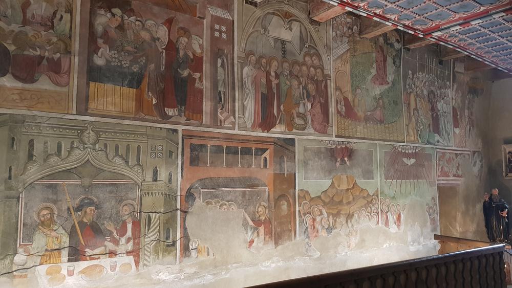 Visite de la chapelle St Antoine à Bessans