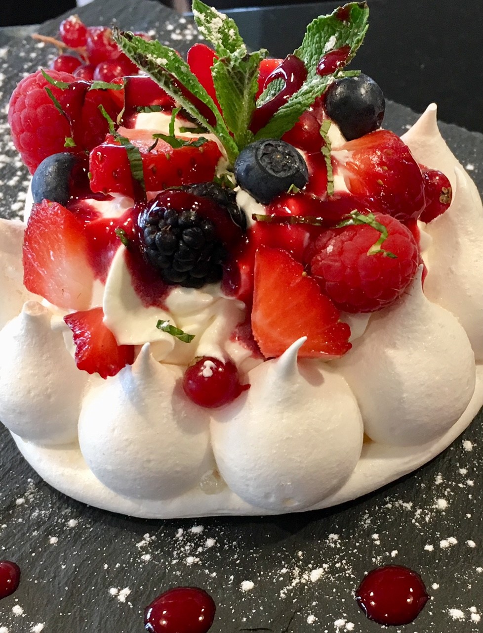 Dessert de la Brasserie du Luxembourg à Meaux