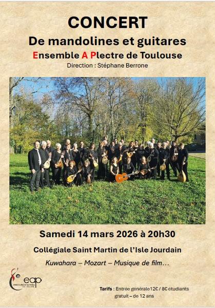 Concert de mandolines et guitares