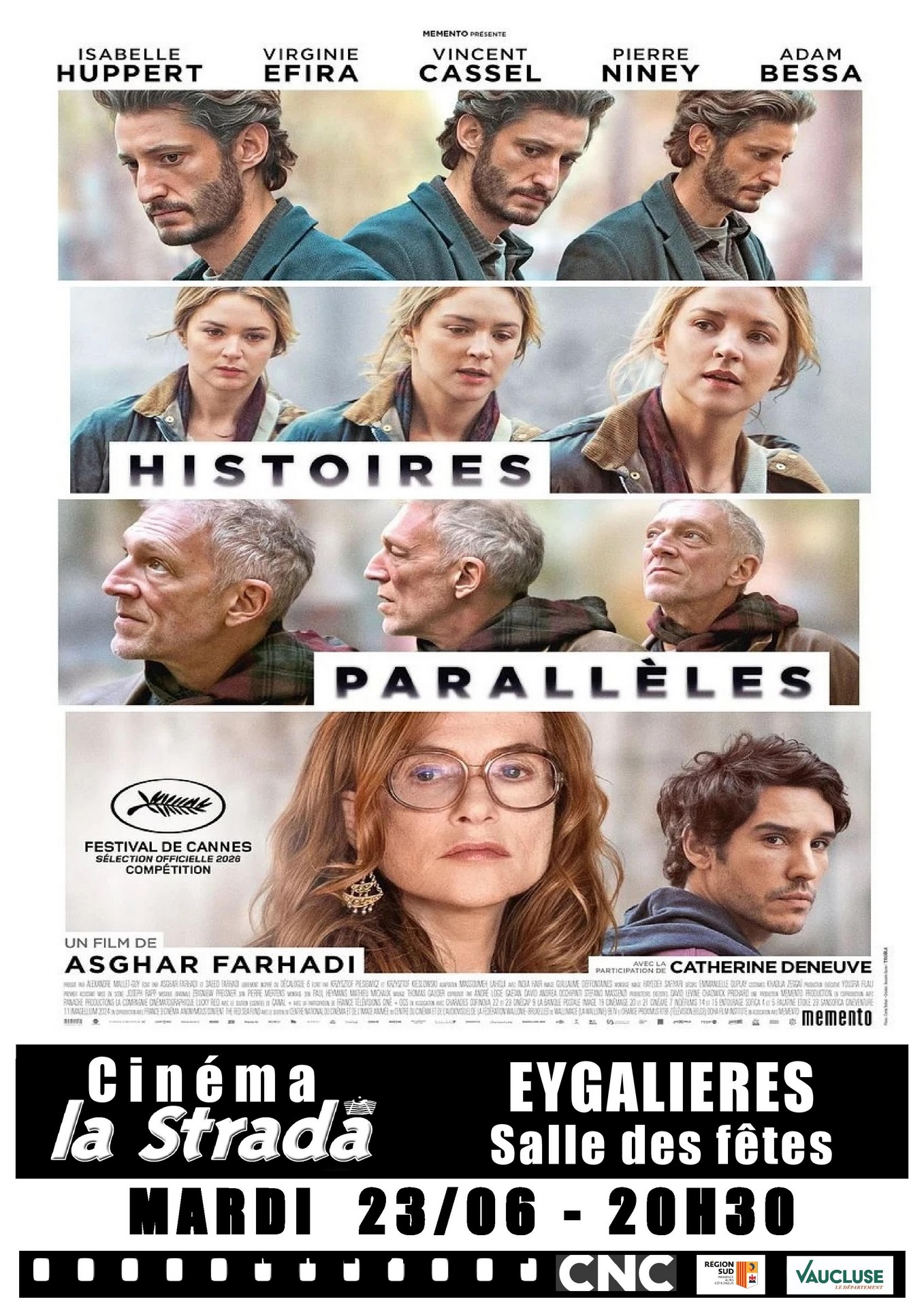 Cinéma La Strada - Projections de films