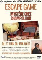 Escape Game "Mystère chez Champollion"_Vizille