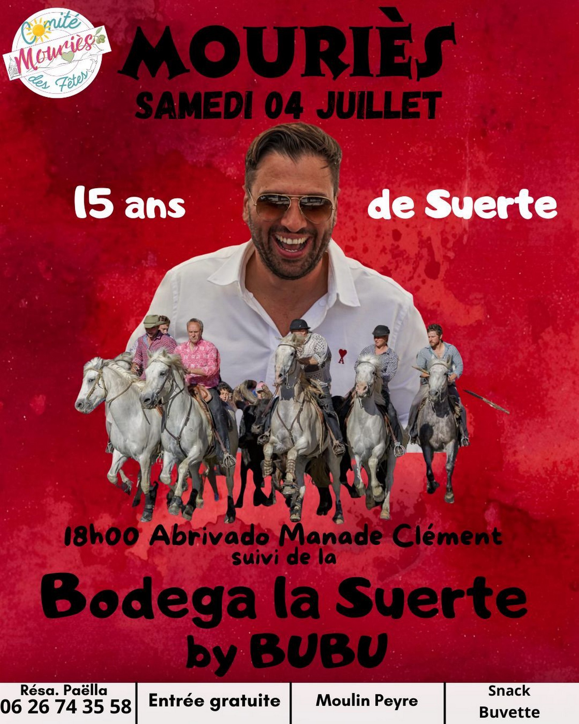Abrivado et Soirée bodega La Suerte