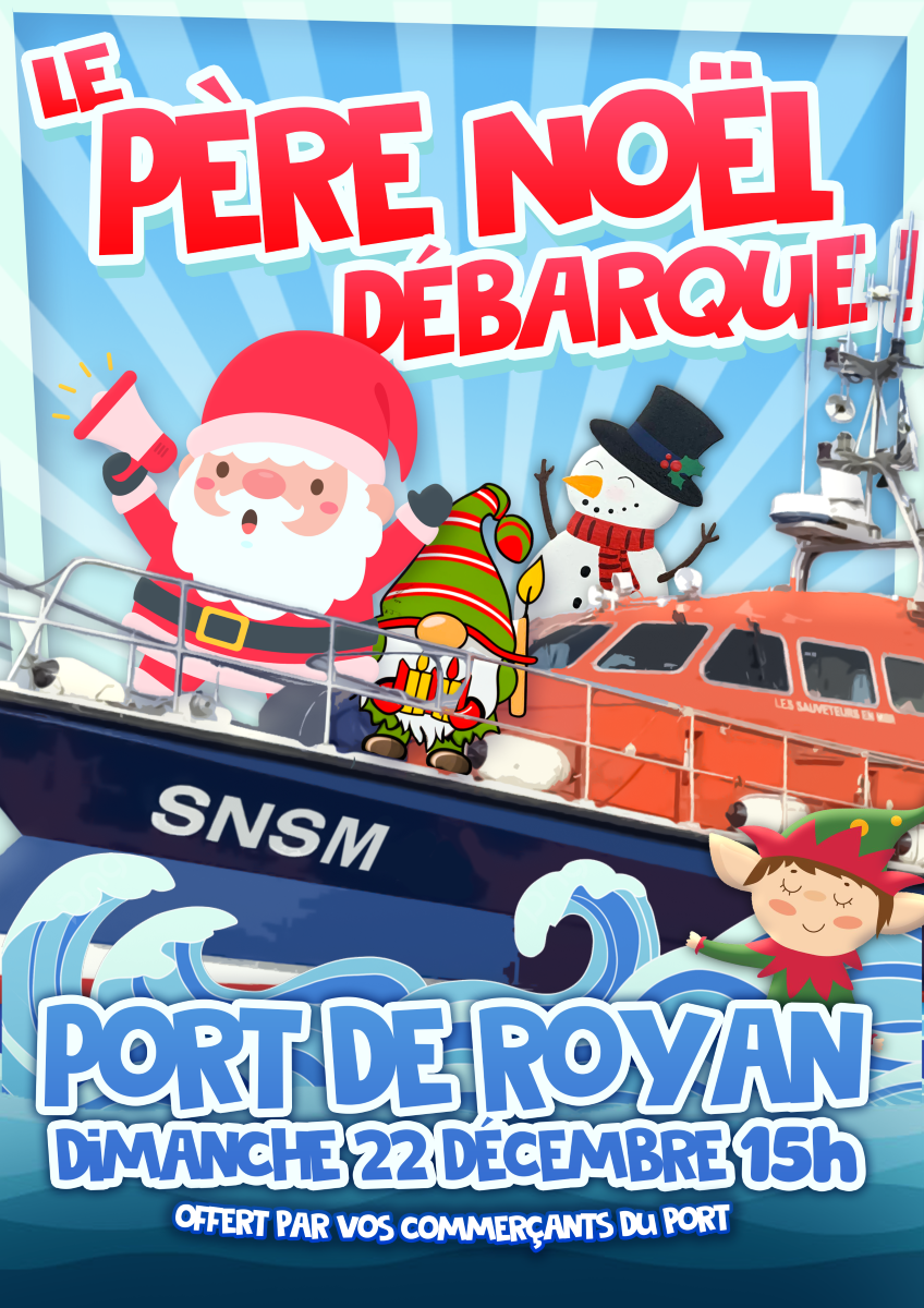 Le Père Noël débarque !