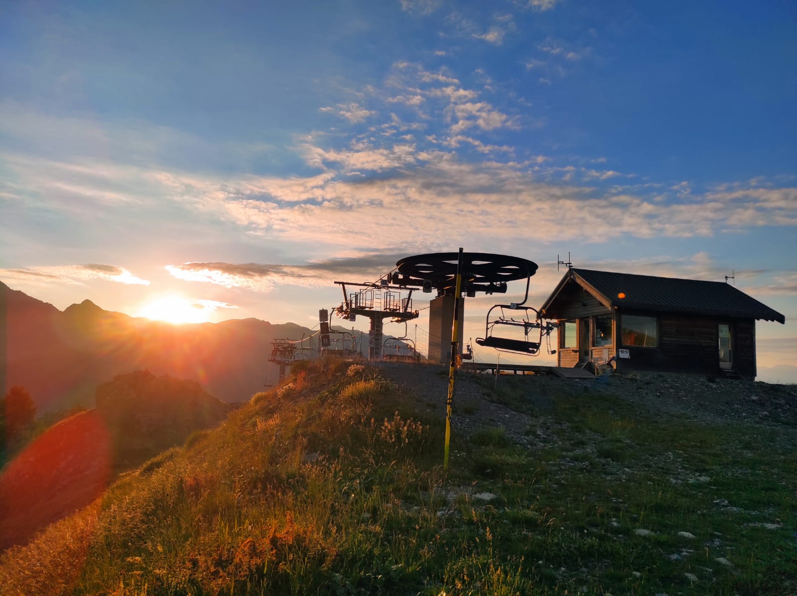 La cabane au sommet 
