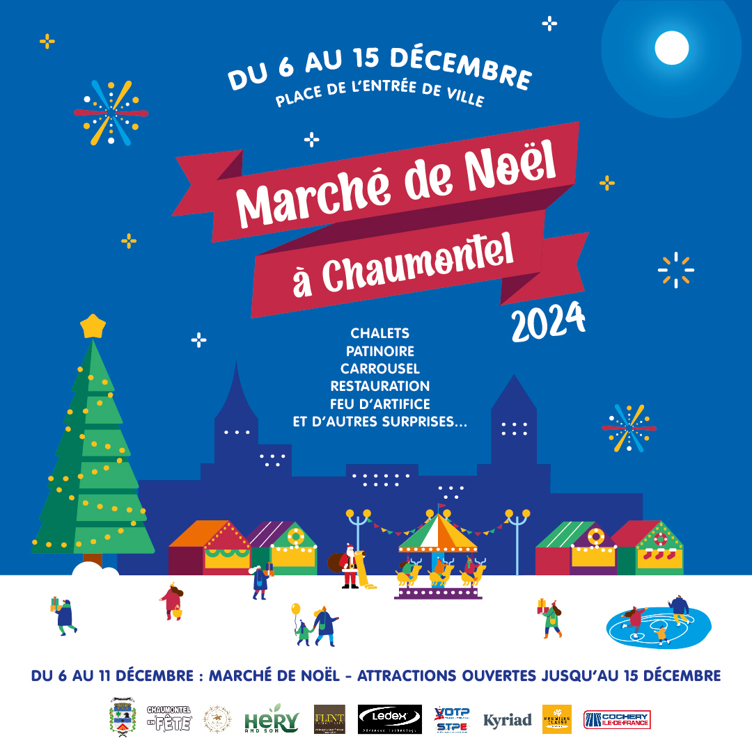 Marché de noël à Chaumontel Du 6 au 15 déc 2024