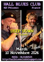 Concert "Deep Down" - Hall Blues Club_Pélussin