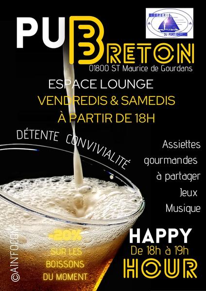 Les happy hours pub breton