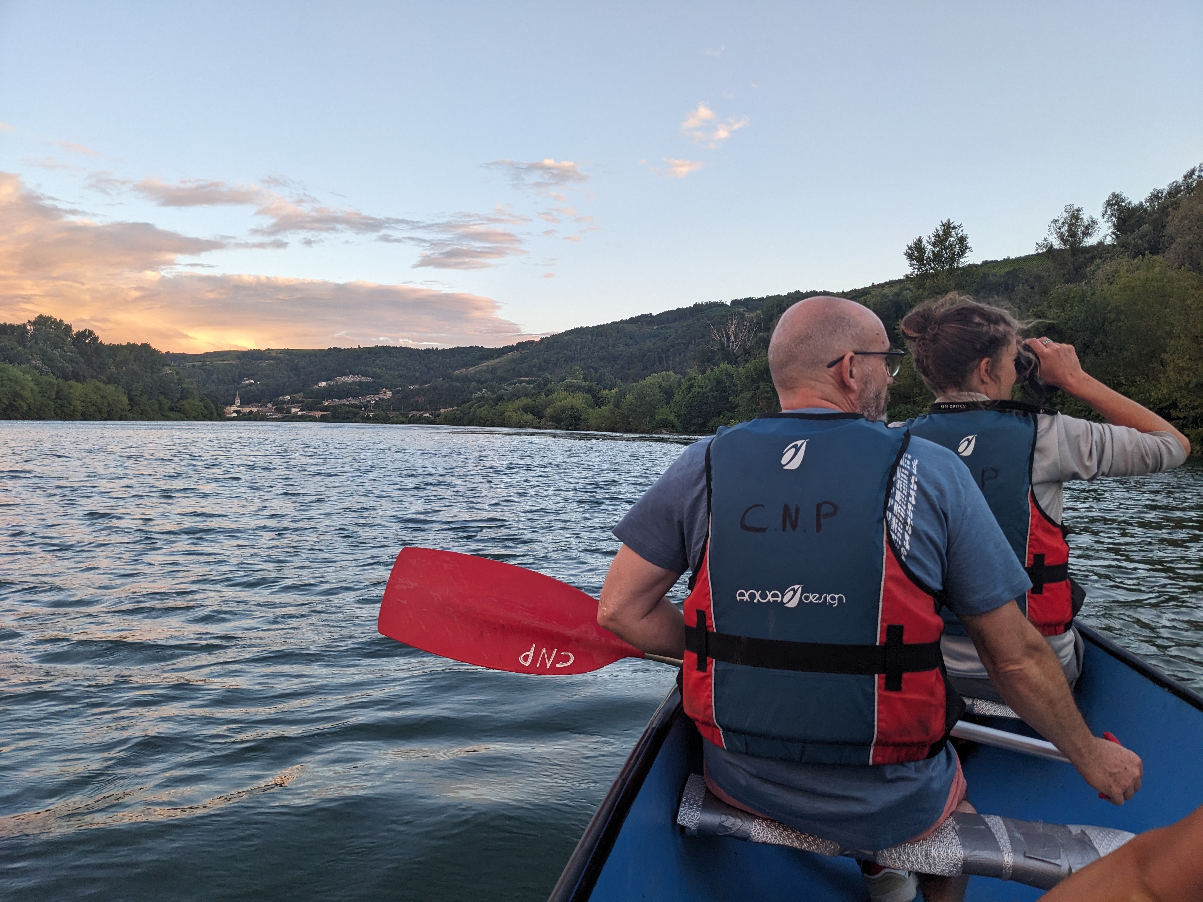 Balade crépusculaire au fil de l'eau_Serrières