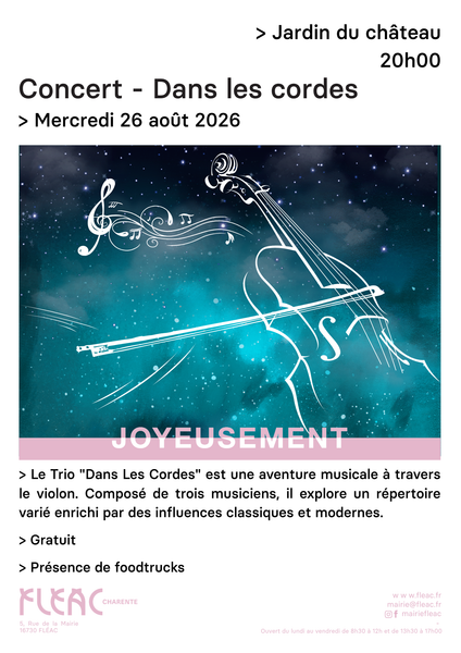 Concert - Dans les cordes