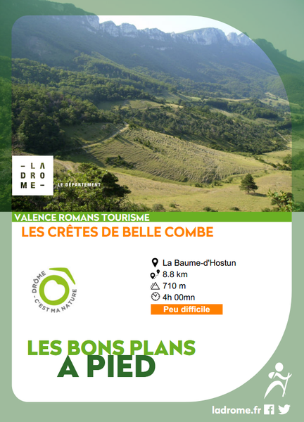 Les crêtes de Belle Combe_La Baume-d'Hostun