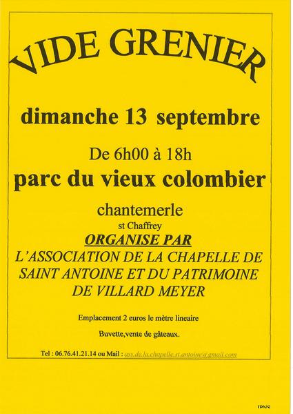 Vide grenier