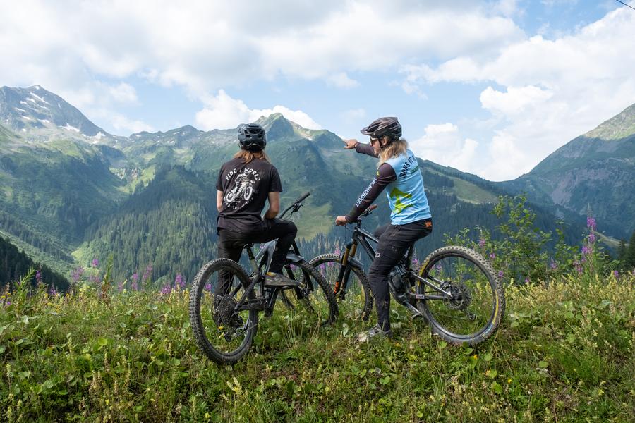 Itinéraire Cross country n°9 L'Ami Noir_Arêches-Beaufort