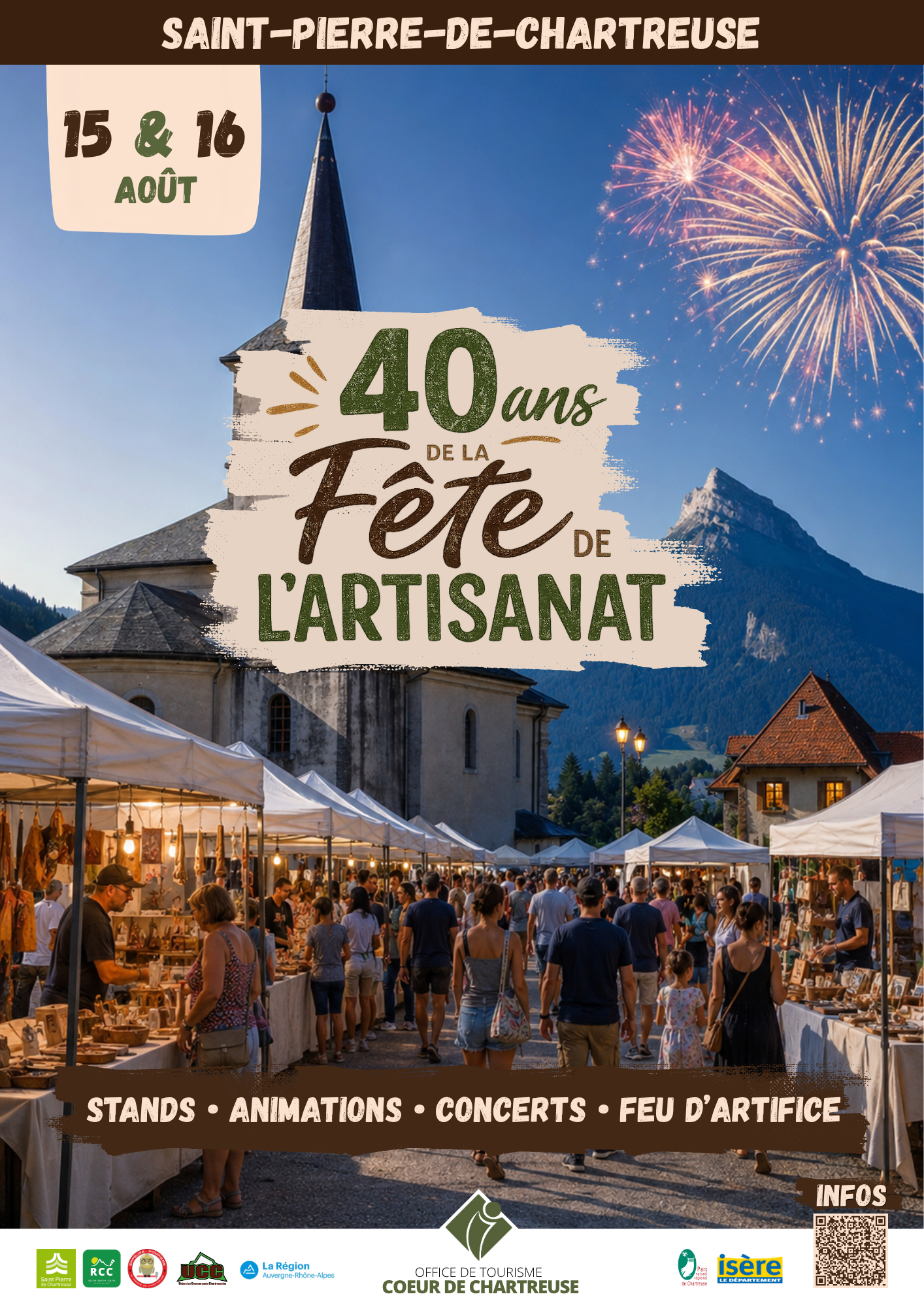 40ème édition : Fête des Métiers de l'Artisanat et des Produits du Terroir