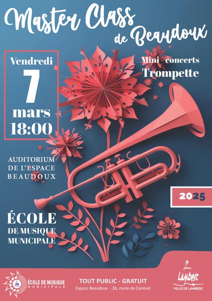 Master Class de Beaudoux et mini-concerts - Trompettes