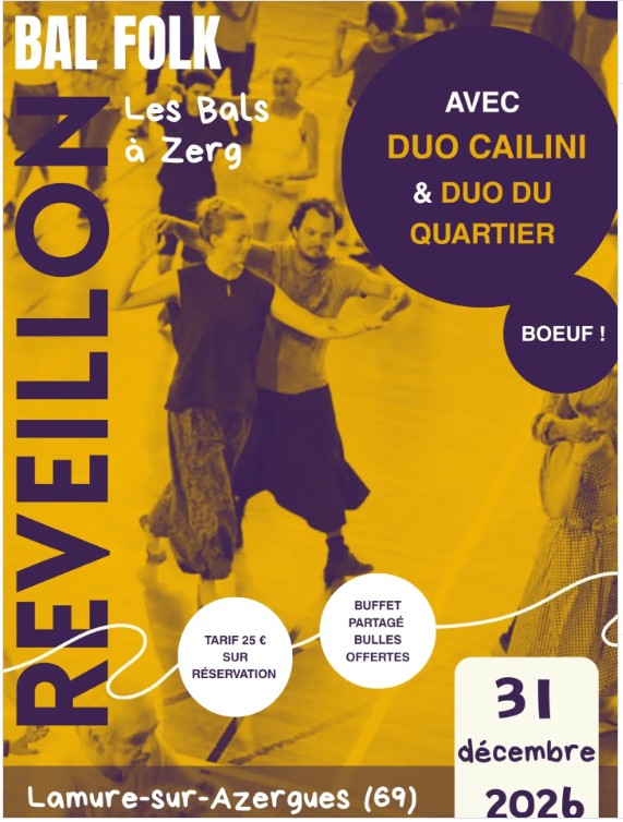 Bal Folk pour le REVEILLON_Lamure-sur-Azergues