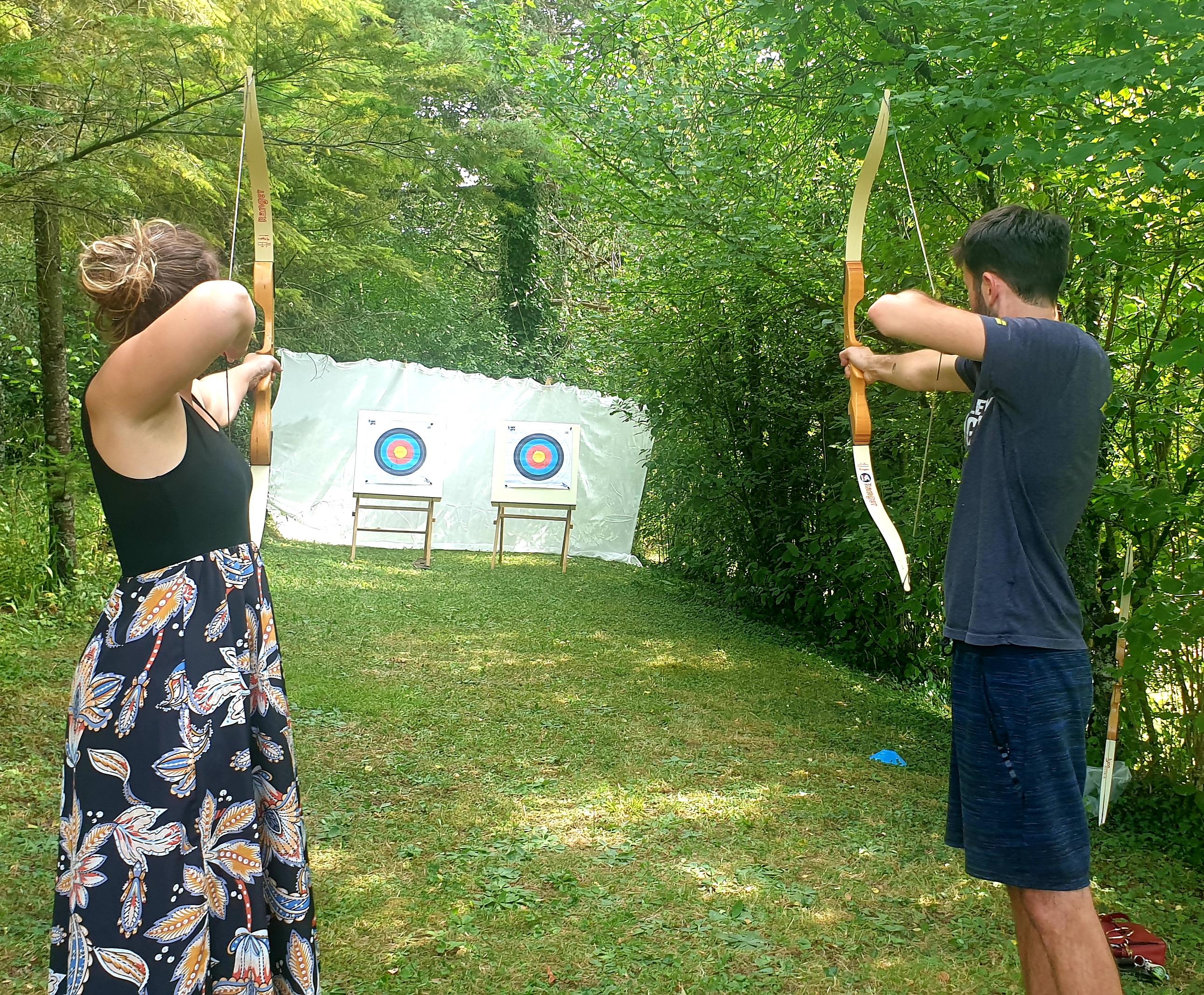 Initiation tir à l'arc avec Nordic Indiana