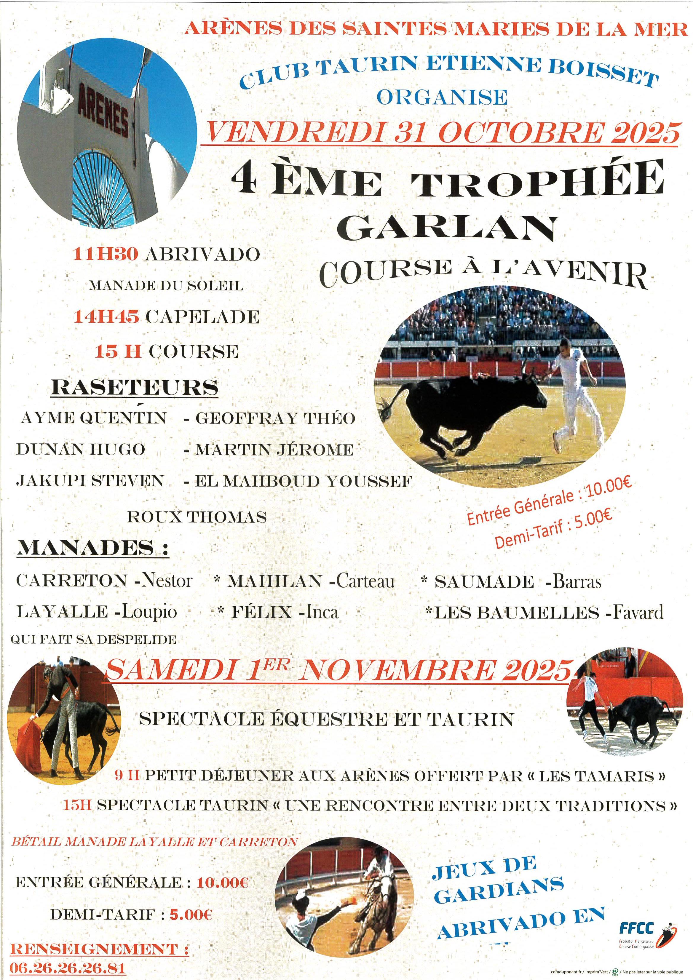 Fête du club taurin E. Boisset