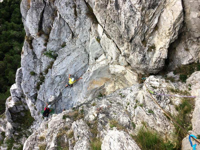 Escalade avec le bureau des Guides Savoie Maurienne