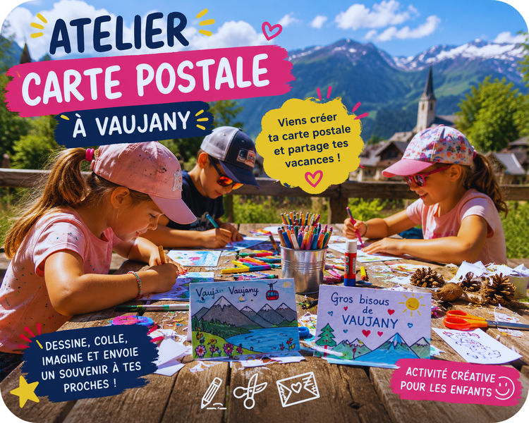 Atelier carte postale