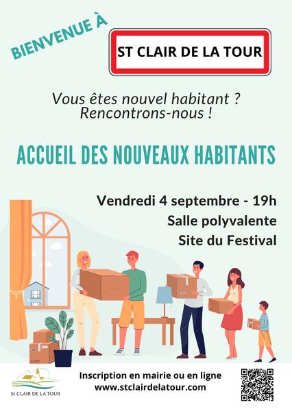 Accueil des nouveaux habitants