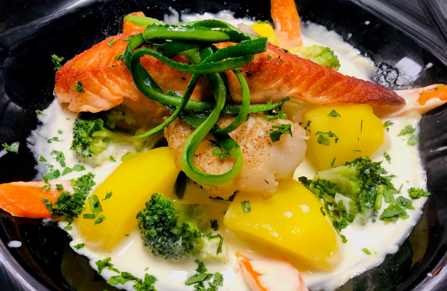Plat de la Brasserie du Luxembourg à Meaux