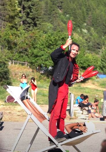Spectacle De l'exploit et du risque – Cie Cirque à l’envers_Eygliers