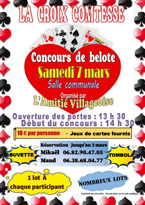Concours de Belote