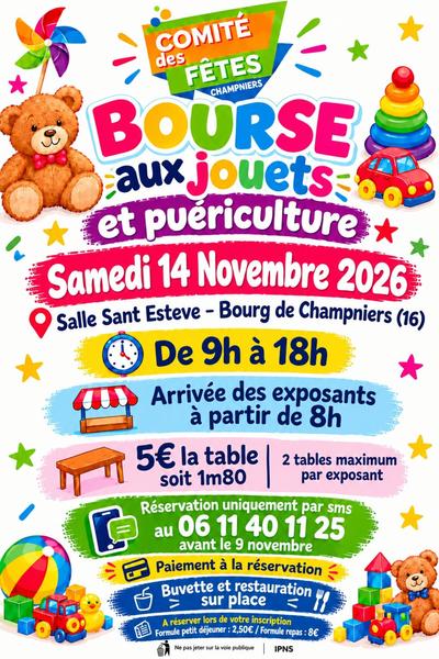 Bourse aux jouets