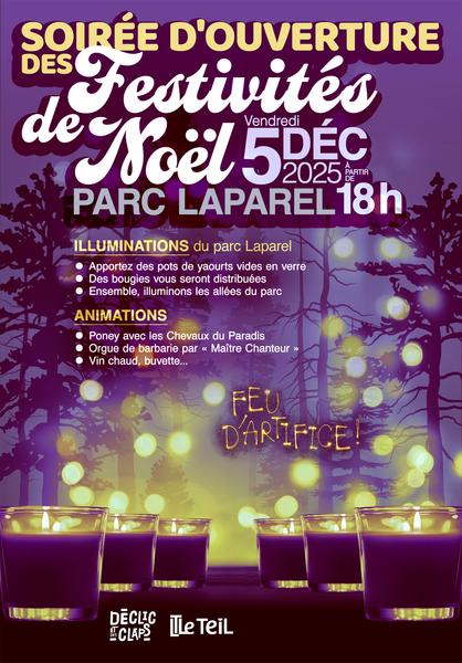 Soirée douverture des Festivités de Noël