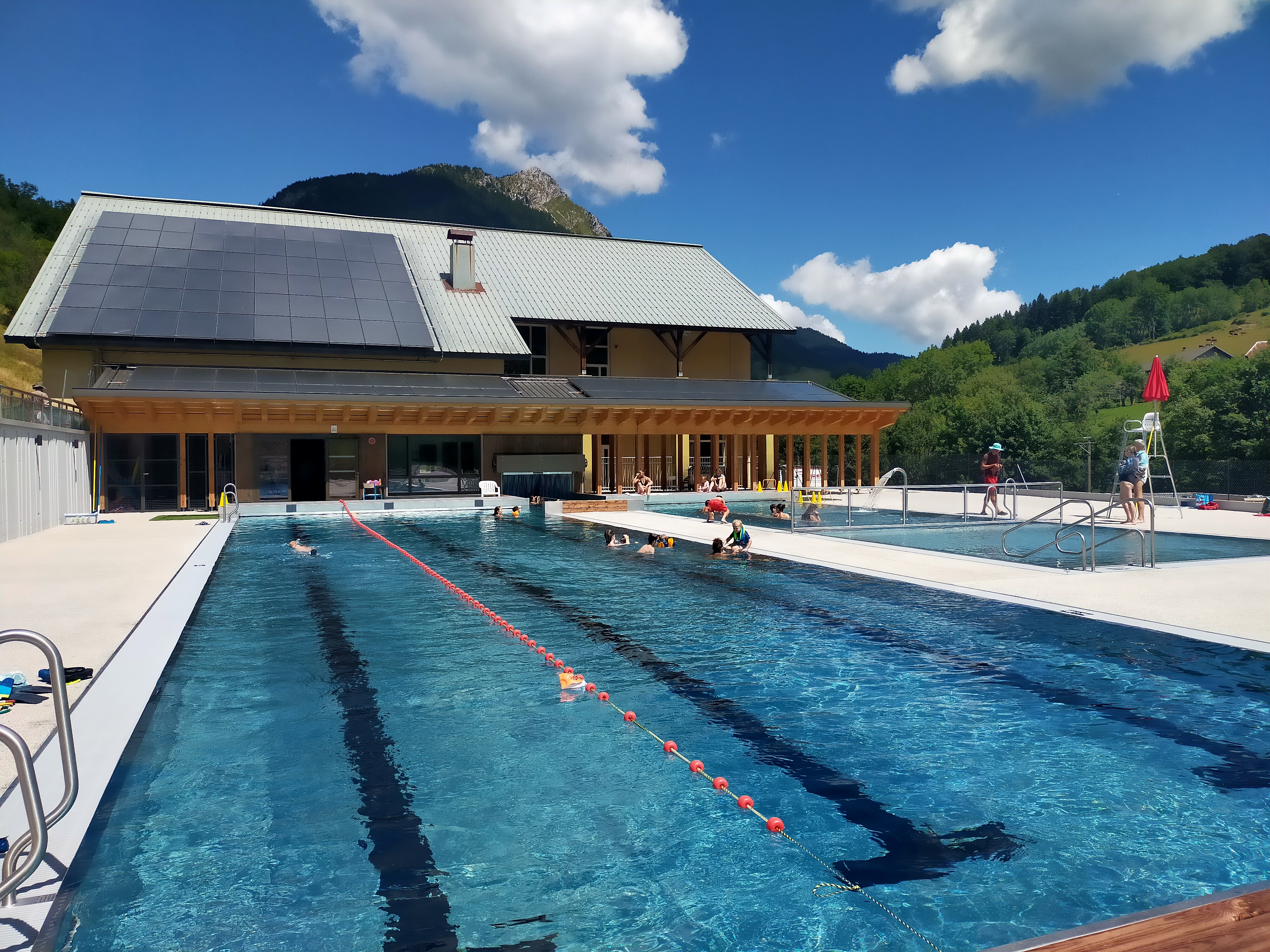 Open-air swimming pool