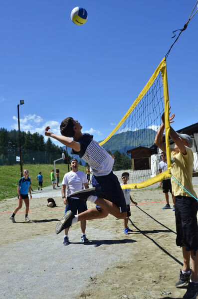 Terrain de volley aux Coches