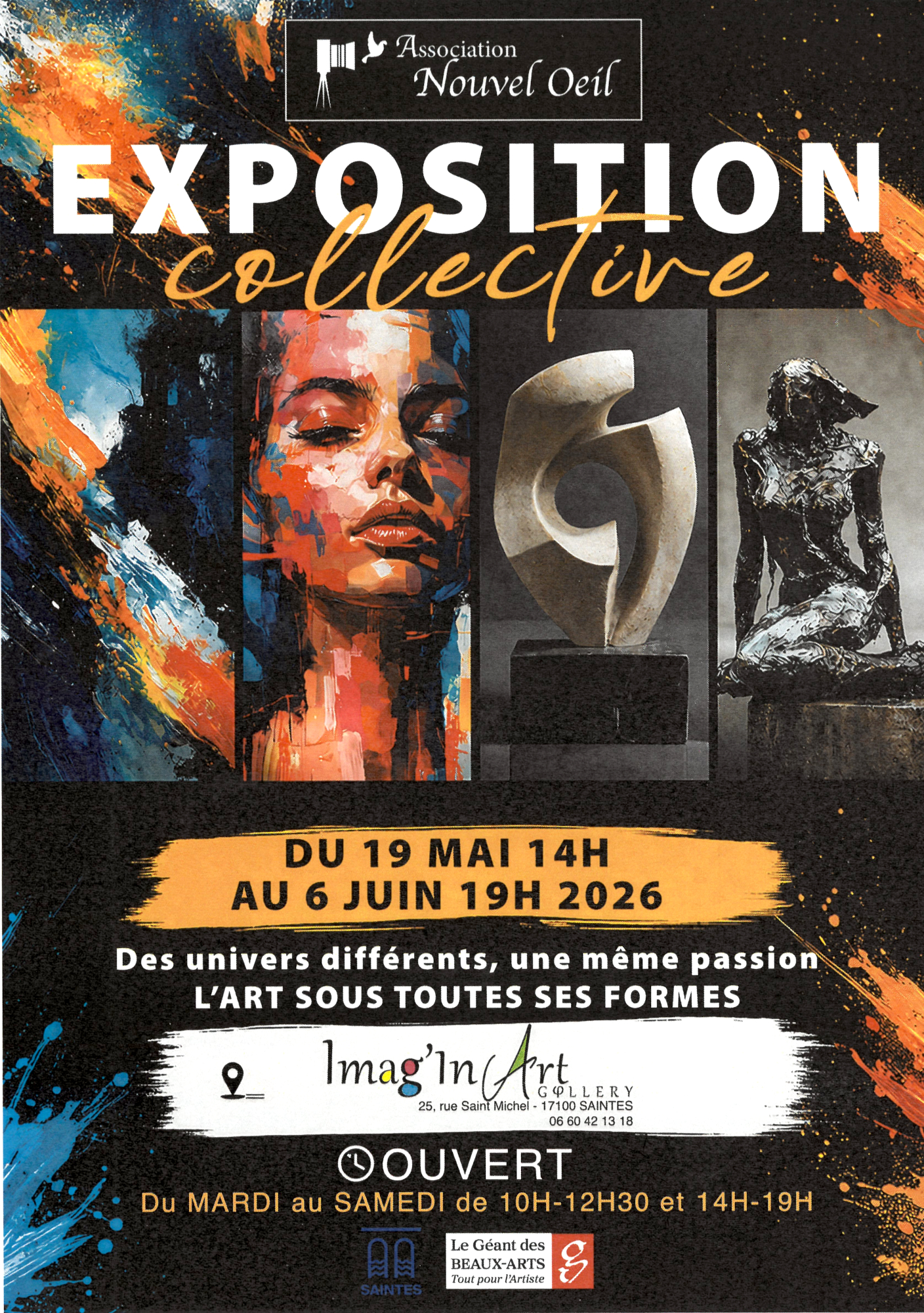 Nouvel Oeil Association - Le salon des arts 2026