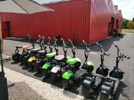 trotinettes électrique à Valloire