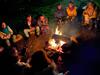 Le feu de camp, pour des bons moments durant les soirées estivales
 Gîte Le Moulins de Chantelle à Chantelle dans l'Allier Auvergne Ⓒ Gîtes de France
