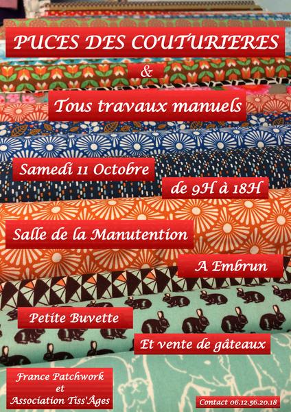 Puces des couturières et tous travaux manuels EMB - © Photo Tiss'Âges Puces des couturières et tous travaux manuels EMB - © Photo Tiss'Âges