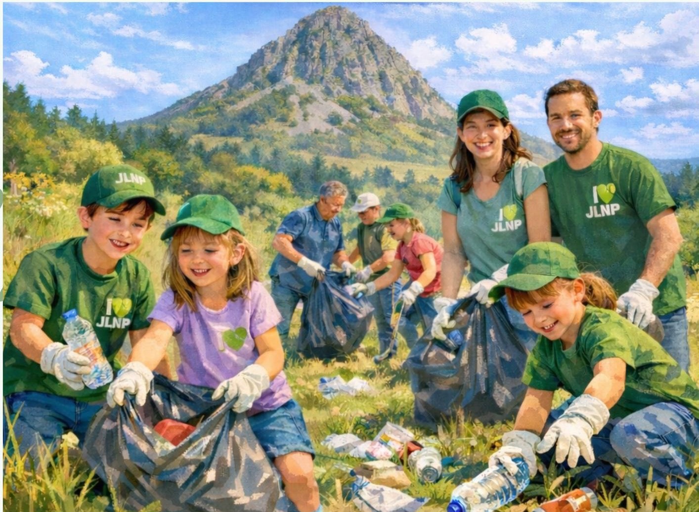 Matinée ramassage des déchets - J'aime la nature propre