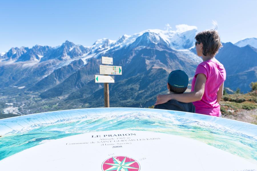 Table d'orientation du Prarion